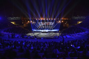 Kadim Al Saher performs 21 songs during Sharjah World Music Festival