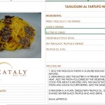 Winter Black Truffle Menu extended until March 31st @ Eataly