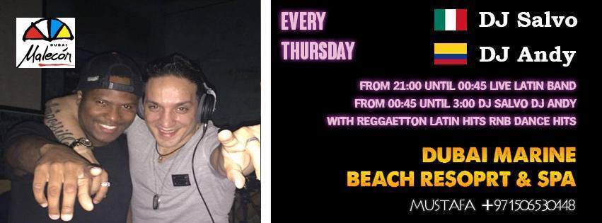 Weekend events in Dubai nightlife: May 28, 29 2015