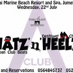 Weekly events in Dubai nightlife: July 22 2015