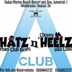 Weekly Events in Dubai Nightlife: August 25, 26 2015