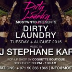 Events in Dubai nightlife: August 3, 4 2015
