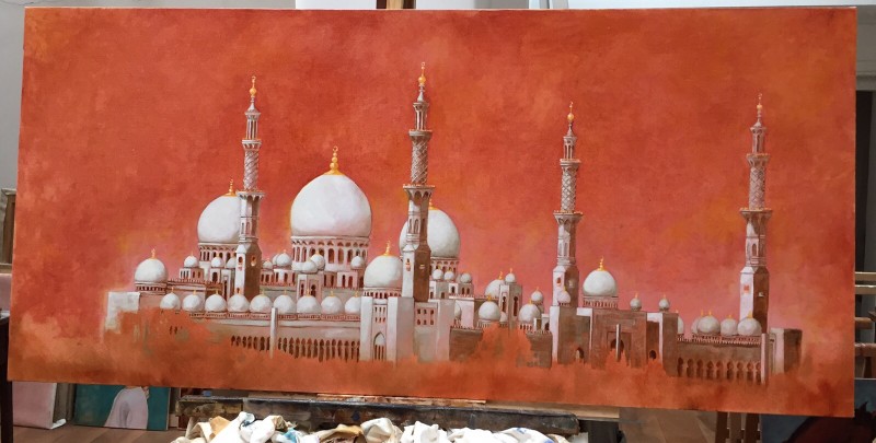 Master Andrea Fortina Solo Exhibition @ BICE HILTON JBR on 20 Nov-20 Dec 2015