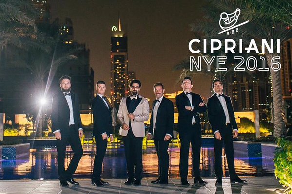 Cipriani Venetian NYE 2016 with special performance by Mark Zitti e i Fratelli Coltelli