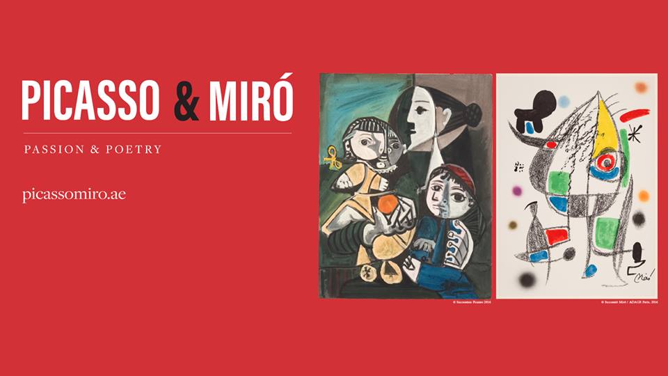 Picasso & Miro' Exhibition @ The Annex, Burj Khalifa March 7th-May 17th 2016