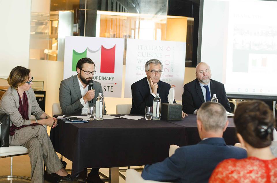 Press Conference for the launch of the 8th Edition of the Italian Cuisine World Summit