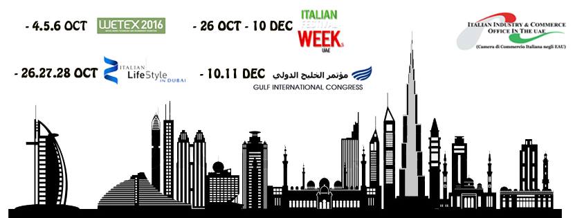 Italian Festival Weeks in the UAE on 26th Oct- 10th Dec 2016