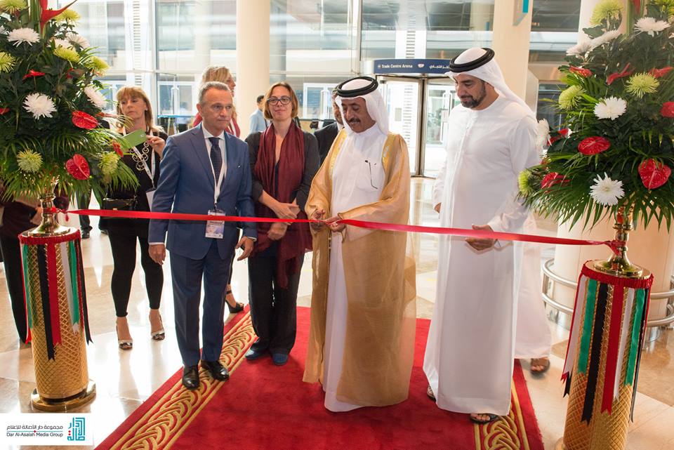 HH Sheikh Hasher Maktoum bin Juma Al Maktoum inaugurated the Italian Lifestyle Dubai Exhibition @ DWTC on 26th October 2016
