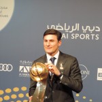 The winners of Globe Soccer Awards Dubai 2016