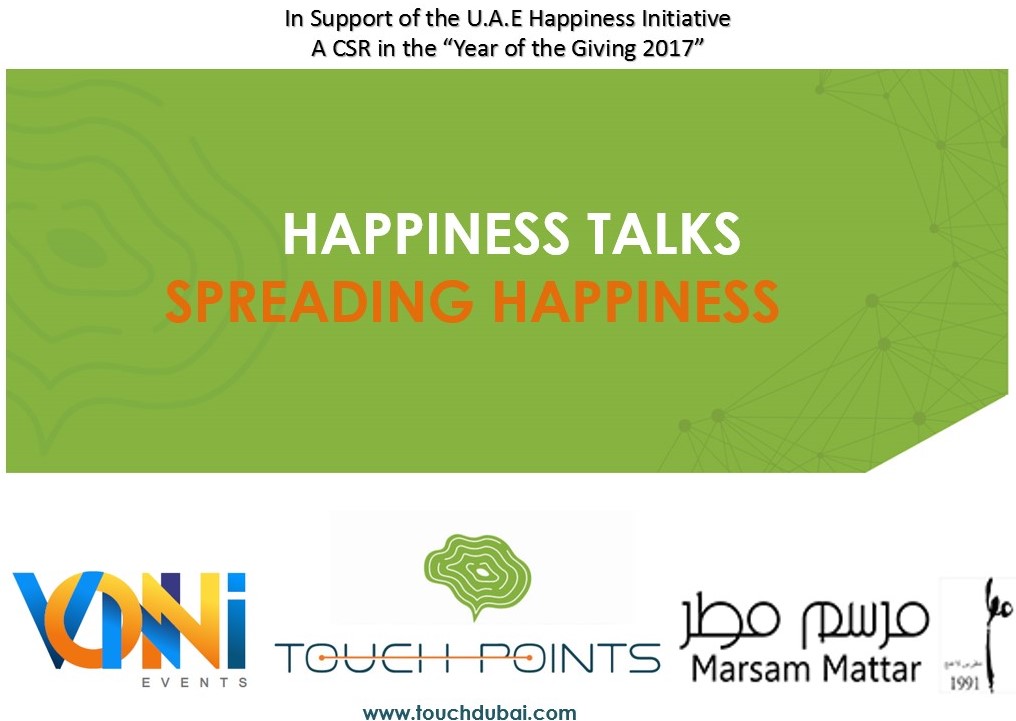 Happiness Talks - Spreading Happiness on 9th January 2017