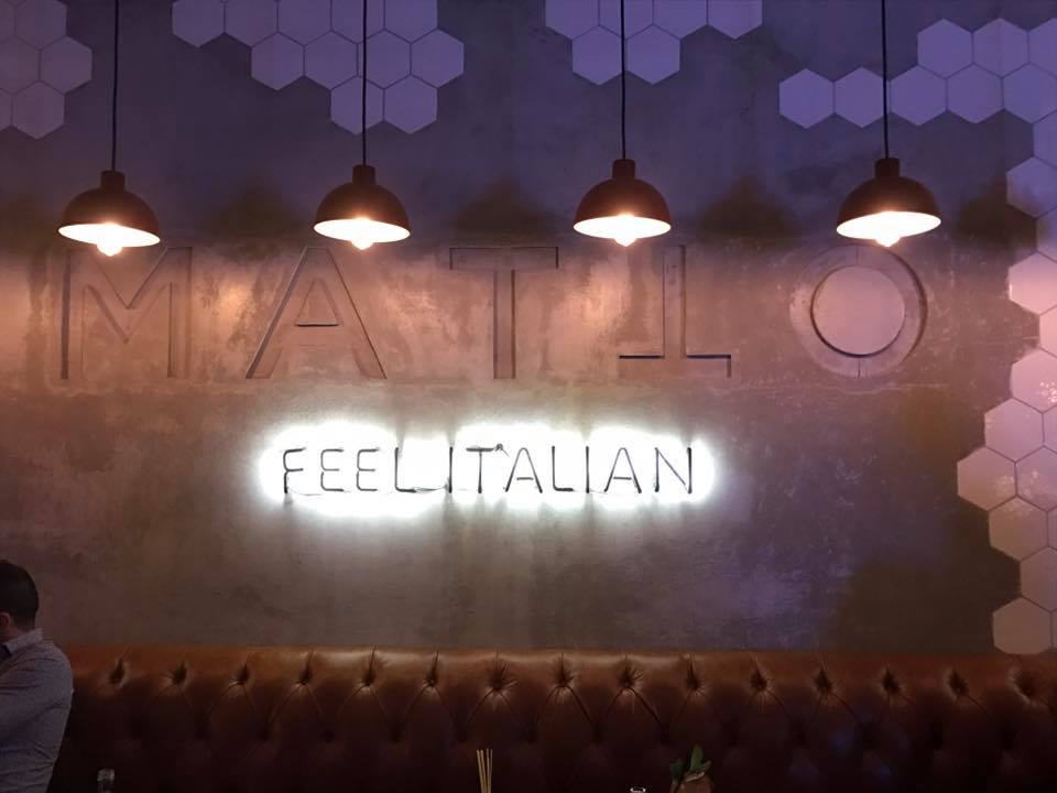 Matto Dubai, Italian Restaurant @ The Oberoi Hotel Dubai