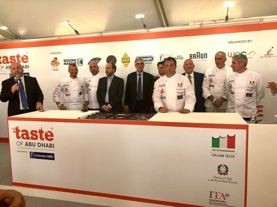 The Italian Pavilion @ Taste of Abu Dhabi, Du Arena 9-11 November 2017