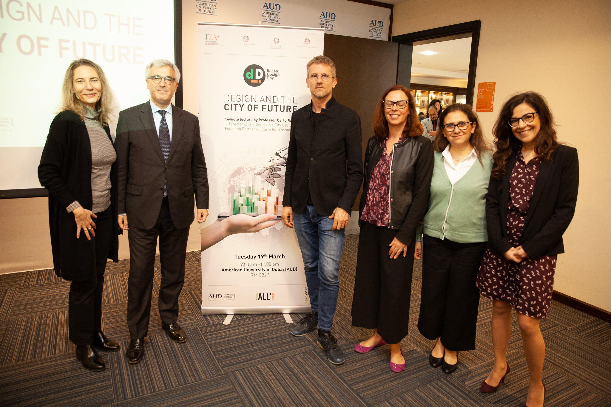 Italian Design Day @ American University Dubai on 19th March 2019