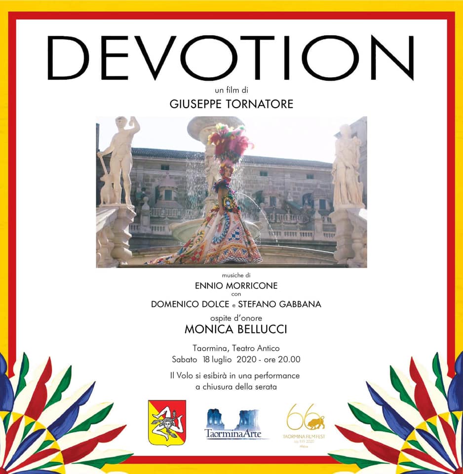 Devotion: Anteprima Assoluta al Teatro Antico di Taormina il 18/07/2020