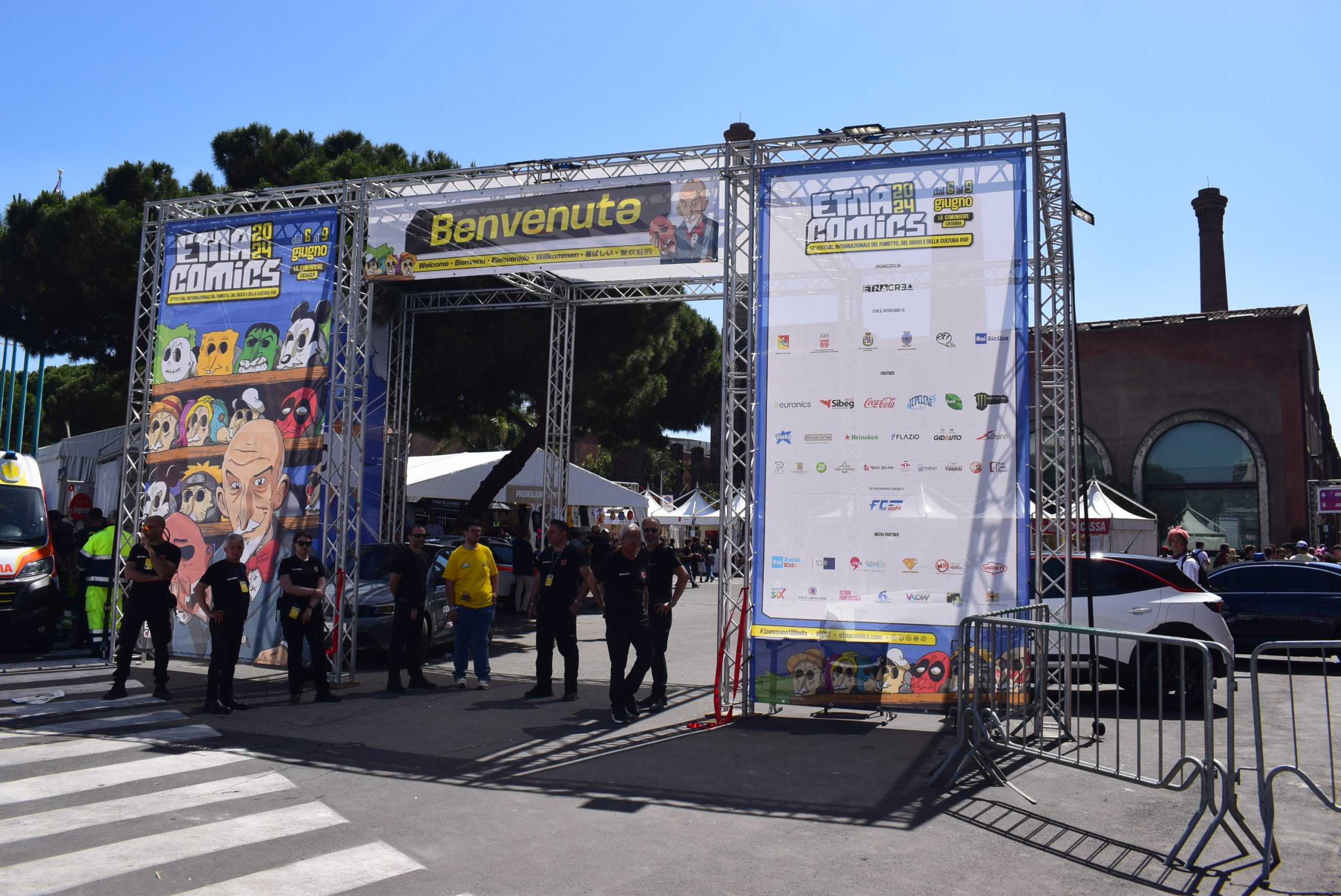 Etna Comics, Le Ciminiere di Catania,dal 6 al 9 Giugno 2024