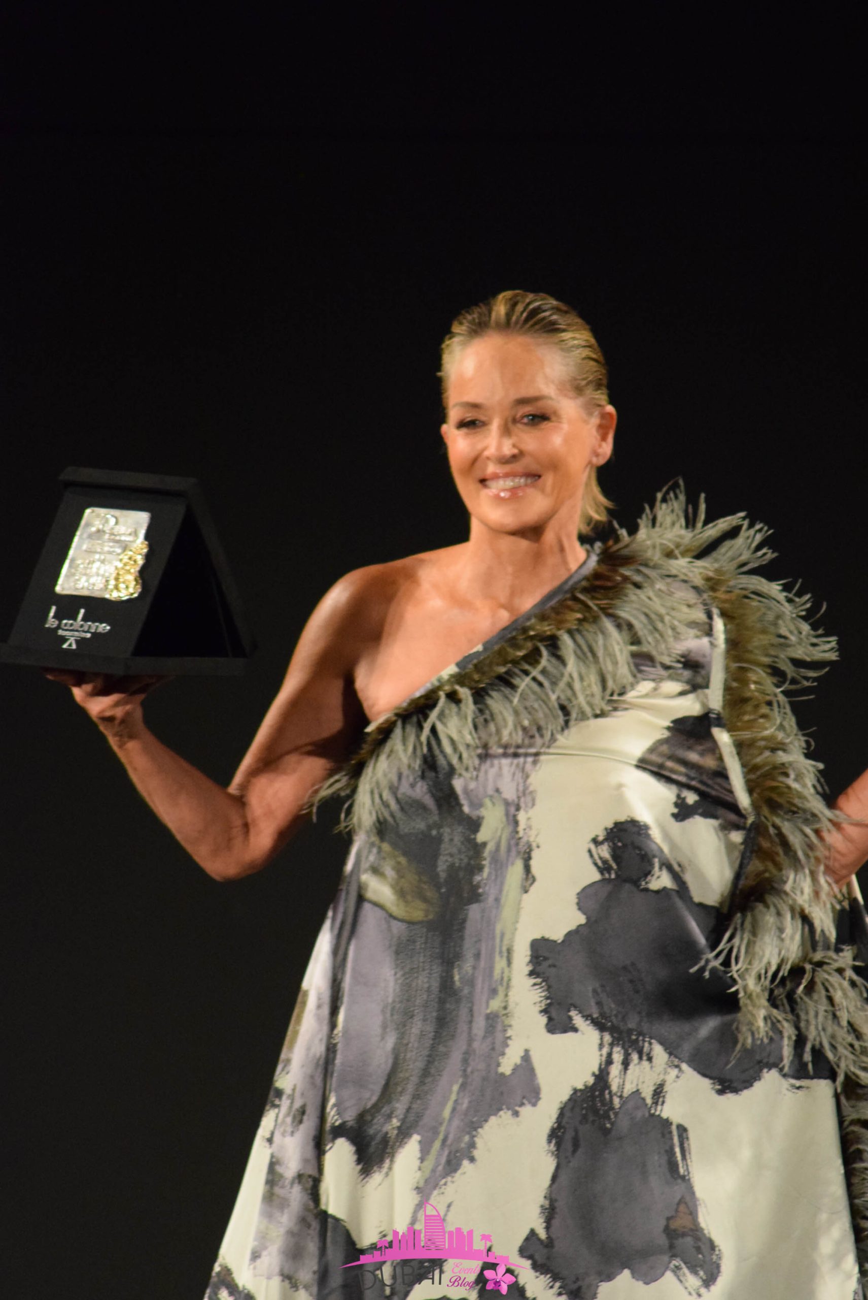 Sharon Stone riceve il Premio alla Carriera al Taormina Film Festival 2024